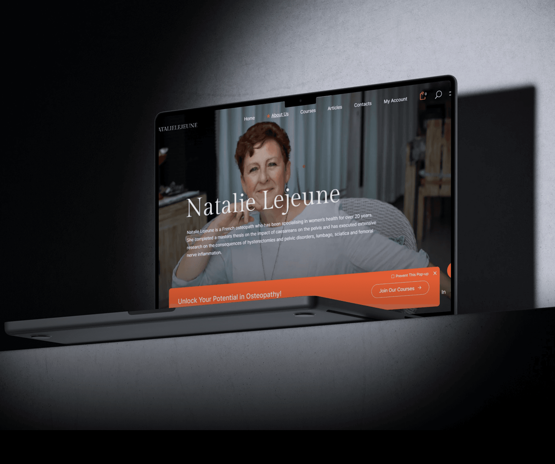 Thumbnail for Natalie Lejeune Osteopathy – Online Courses & Event Booking Platform
