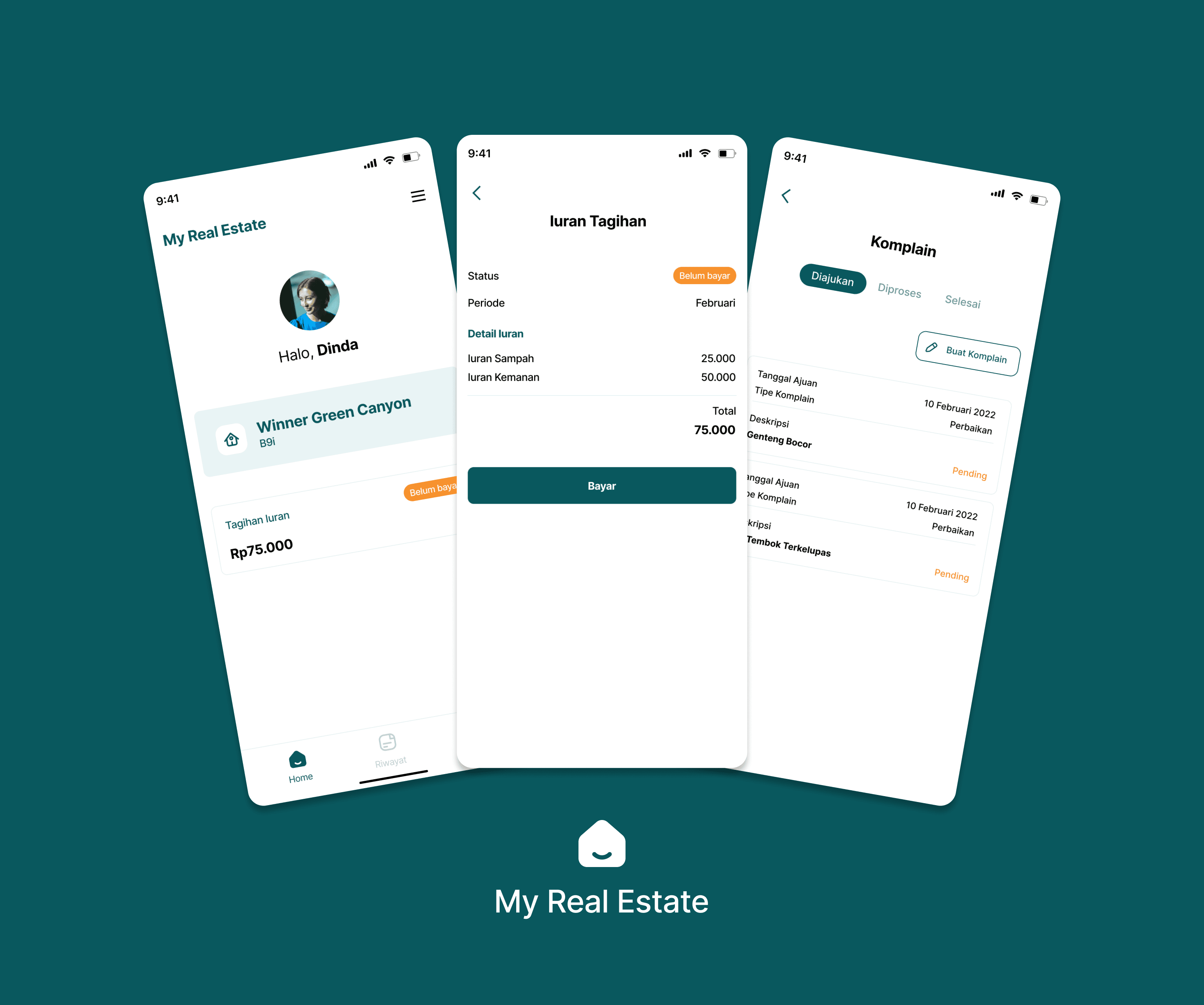 Estatix - Home Booking & Monthly Bill Payment